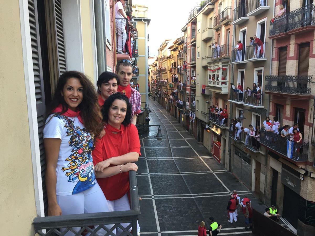 Balcon Curva De Estafeta - Centro Διαμέρισμα Παμπλόνα Εξωτερικό φωτογραφία